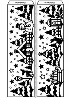 Vorschau - Mal- und Bastelvorlagen - Weihnachten basteln | Windlichter | Kunst Vertretungsstunde Klasse 1-4 Winter - Seite 3