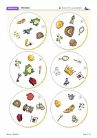 Vorschau - Spiele - Märchen Blitzblick | Kartenspiel mit 31 Symbolkarten | Wortschatz | LRS | Klasse 5–6 - Seite 2