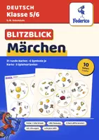 Vorschau - Spiele - Märchen Blitzblick | Kartenspiel mit 31 Symbolkarten | Wortschatz | LRS | Klasse 5–6 - Deckblatt