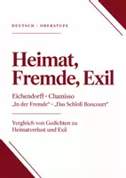 Vorschau - Stundenentwürfe - Unterrichtssequenz Q2: Heimat, Fremde, Exil – 5 Stunden Gedichtvergleich von Eichendorff bis Tucholsky (politische Lyrik) - Deckblatt