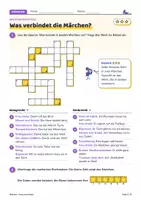 Vorschau - Arbeitsblätter - Märchen-Rätselkiste | Klasse 5–6 | 10 Spiele und Rätsel mit Lösungen, LRS-Fassung und S/W - Seite 3