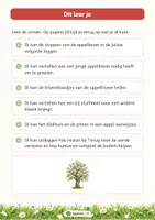 Voorbeeld - Van appelpit tot appelboom: levenscyclus | Werkboek groep 3–4 | Met antwoorden - Pagina 3