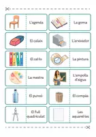 Vista previa - Unidades / Secuencias / Situaciones de Aprendizaje - Joc del Dominó: l'Escola i els Material d'Aula - página 2