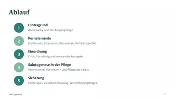 Vorschau - Arbeitsblätter - Salutogenese in der Pflege - Seite 1