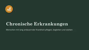 Vorschau - Arbeitsblätter - Chronische Erkrankungen in der Pflege Trajektmodell - Deckblatt