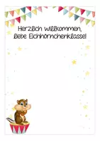 Vorschau - Mal- und Bastelvorlagen - Materialpaket Schulanfang Eichhörnchenklasse - Seite 2