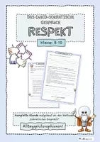 Vorschau - Arbeitsblätter - Was ist Respekt? - ein (Neo)Sokratisches Gespräch - Deckblatt