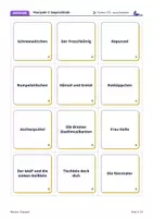 Vorschau - Spiele - Märchen Paarspiel | Gegenstände und Märchenmerkmale zuordnen | 12 + 12 Paare | LRS | Klasse 5–6 - Seite 3