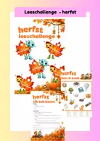 Voorbeeld - Leeschallenge - herfst - Voorblad