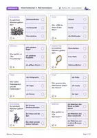 Vorschau - Arbeitsblätter - Märchen-Spielekiste | Klasse 5–6 | 10 Lernspiele zu Märchen und Präteritum | LRS, S/W-Druck - Seite 1