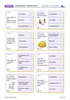 Vorschau - Arbeitsblätter - Märchen-Spielekiste | Klasse 5–6 | 10 Lernspiele zu Märchen und Präteritum | LRS, S/W-Druck - Seite 3