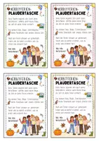 Vorschau - Mal- und Bastelvorlagen - Herbstferien Plaudertasche Grundschule / Sek1 - Erzählkreis Ferien - Seite 3