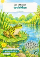 Voorbeeld - Van kikkerdril tot kikker: levenscyclus en metamorfose | Werkboek groep 3–4 | Met antwoorden - Voorblad