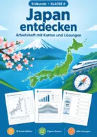 Vorschau - Arbeitsblätter - Japan, Arbeitsheft, Klasse 8 - Deckblatt