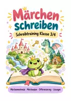 Vorschau - Arbeitsblätter - Märchen schreiben Klasse 3/4 | Schreibtraining mit Märchenmerkmalen, Märchenplan, Differenzierung & Lösungen - Seite 1