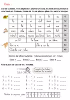 Aperçu - Fiches - Fiches révisions P1 - A - È/Ê - Page 1