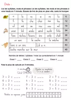 Aperçu - Fiches - Fiches révisions P1 - A - È/Ê - Page 2