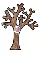 Voorbeeld - rijmen met herfstbladeren: de gevallen bladeren - Voorblad