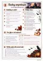 Vorschau - Arbeitsblätter - The Last Light at Blackthorn Hall Halloween Reading Comprehension für Klasse 9/10 - Seite 3
