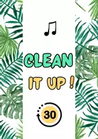 Aperçu - Outils du professeur - Clean It Up ! La chanson du rangement en anglais - Page de couverture