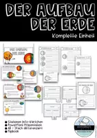 Vorschau - Stundenentwürfe - Aufbau der Erde & Plattentektonik - Seite 1