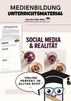 Vorschau - Arbeitsblätter - Digitale Medien - Jugendliche und Identität - Deckblatt