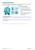 Voorbeeld - Phishing herkennen: puzzels over wachtwoorden en privacy | Groep 7–8 | Met antwoorden - Pagina 2
