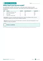 Voorbeeld - Phishing herkennen: puzzels over wachtwoorden en privacy | Groep 7–8 | Met antwoorden - Pagina 3