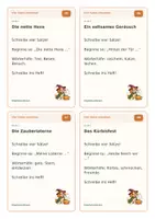 Vorschau - Aufgabenkarten - Halloween: 24 Schreibkarten - Seite 3