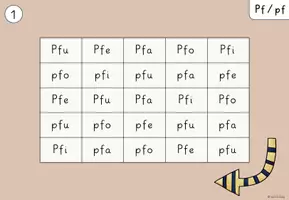 Vorschau - Aufgabenkarten - Silbenteppich - Karibu Lehrwerk (PF, ß, X, Y - Kapitel 11) - Seite 3