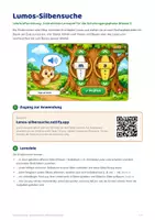 Vorschau - Interaktives Material - Interaktives Silbenlesen für die 1 Klasse - Seite 1