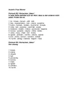 Vorschau - Arbeitsblätter - Polnisch B2 Wortschatz Natur - mit Lösung - Deckblatt