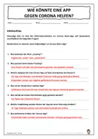 Vorschau - Unterrichtsreihen - App gegen Corona - Homeschooling - Seite 2