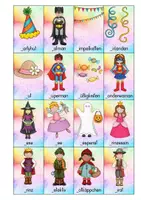 Vorschau - Bildkarten - Anlautkarten Fasching (Anlautkasten) - Deckblatt
