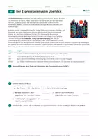 Vorschau - Arbeitsblätter - Expressionismus Lyrik Abitur, Gedichte analysieren - Seite 3