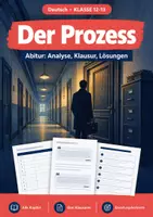 Vorschau - Arbeitsblätter - Der Prozess (Kafka) Abitur, Analyse und Klausur - Deckblatt