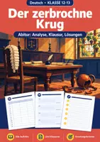 Vorschau - Arbeitsblätter - Der zerbrochne Krug Abitur, Analyse und Klausur - Deckblatt