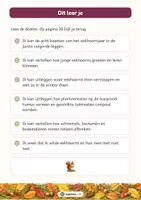 Voorbeeld - Van jonge eekhoorn tot volwassen eekhoorn | Werkboek groep 3–4 | Met antwoorden - Pagina 3