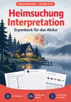 Vorschau - Arbeitsblätter - Heimsuchung Erpenbeck Abitur Aufgaben - Deckblatt