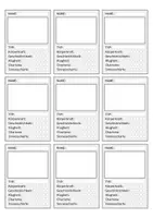 Vorschau - Spiele - Pen and Paper: Vereinfachter Charakterbogen, Kampagne, Info-Zine - Seite 1