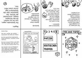 Vorschau - Spiele - Pen and Paper: Vereinfachter Charakterbogen, Kampagne, Info-Zine - Seite 2