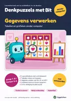 Voorbeeld - Gegevens verwerken zonder computer: tabellen en grafieken | Groep 7–8 | Met antwoorden - Voorblad