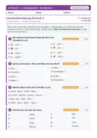 Vorschau - Fördermaterial/Inklusion - Lernstandserhebung Klasse 2 Deutsch und Mathe – Eingangstests Schuljahresanfang mit Auswertung und Förderhinweisen - Seite 3