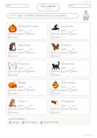 Vorschau - Arbeitsblätter - Fehlerjagd Halloween Klasse 2 | Rechtschreibung | differenziert - Seite 3