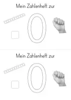 Vorschau - Arbeitsblätter - PAKET Zahlenhefte zur Zahleneinführung der 1 bis 10 und 0 - Seite 3