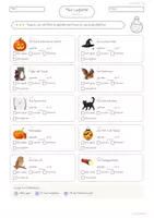 Vorschau - Arbeitsblätter - Fehlerjagd Halloween Klasse 4 | Rechtschreibung | differenziert - Seite 3