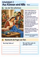 Vorschau - Arbeitsblätter - Tabita hilft vielen Menschen | Religion Klasse 4 Arbeitsblätter | Evangelische Religionslehre | 10 Arbeitsblätter als PDF - Seite 2