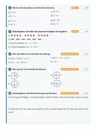 Vorschau - Fördermaterial/Inklusion - Lernstandserhebung Mathe Klasse 3 – Eingangstest Schuljahresanfang mit Auswertung und Förderhinweisen - Seite 3