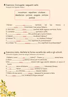 Vorschau - Arbeitsblätter - Grammatica: verbi in -are mit Lösung - Seite 3