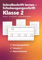 Vorschau - Arbeitsblätter - Schreibschrift lernen Klasse 2 Paket: Schulausgangsschrift SAS, Vereinfachte Ausgangsschrift VA, Lateinische Ausgangsschrift LA | Deutsch - Seite 1